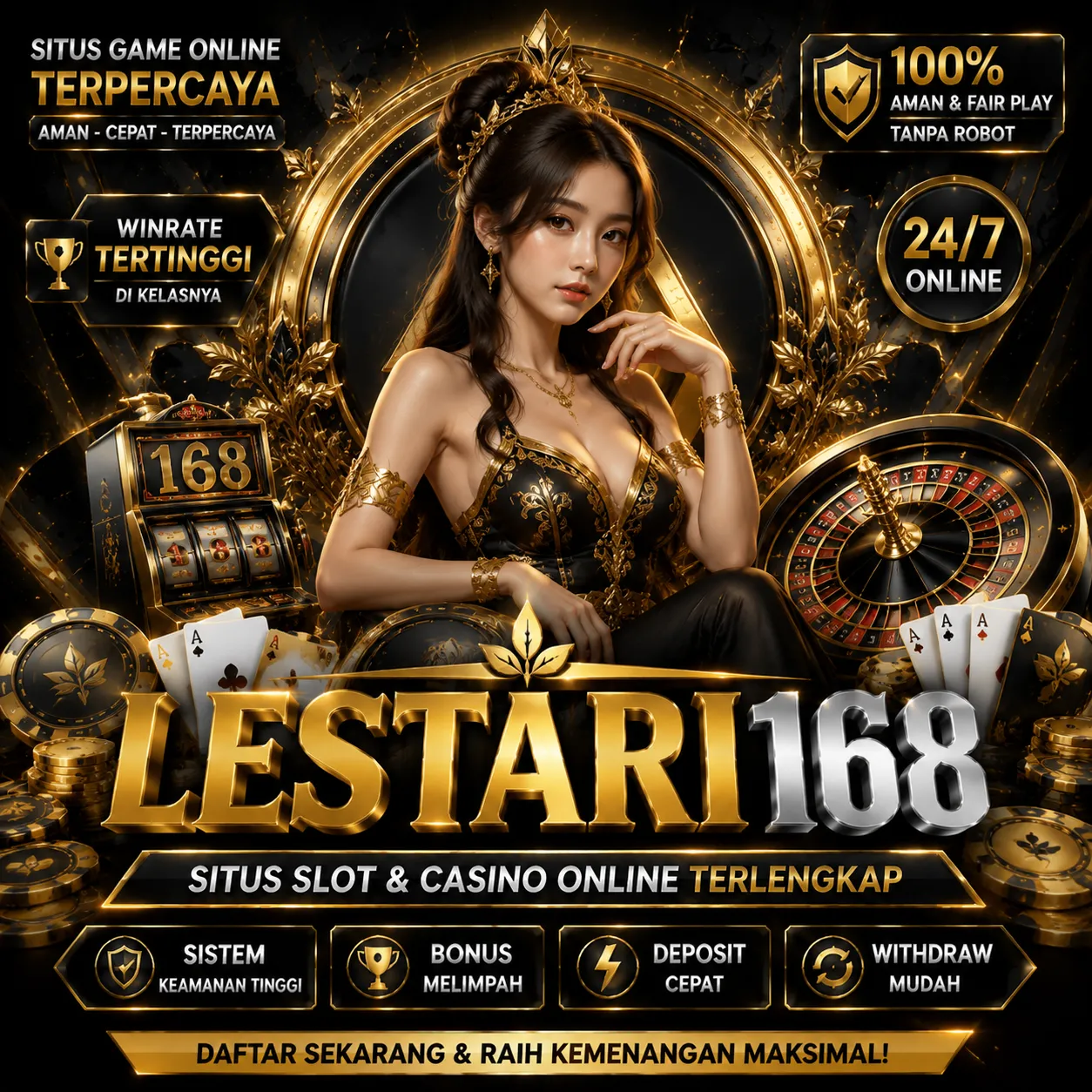 LESTARI168Banner